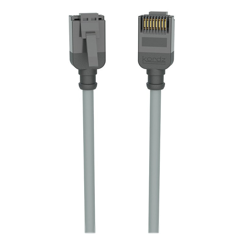 Kordz Professional Slim Profile CAT6 Network Patch Cord grey - 3.0m(K23045-0300-GY) - 1