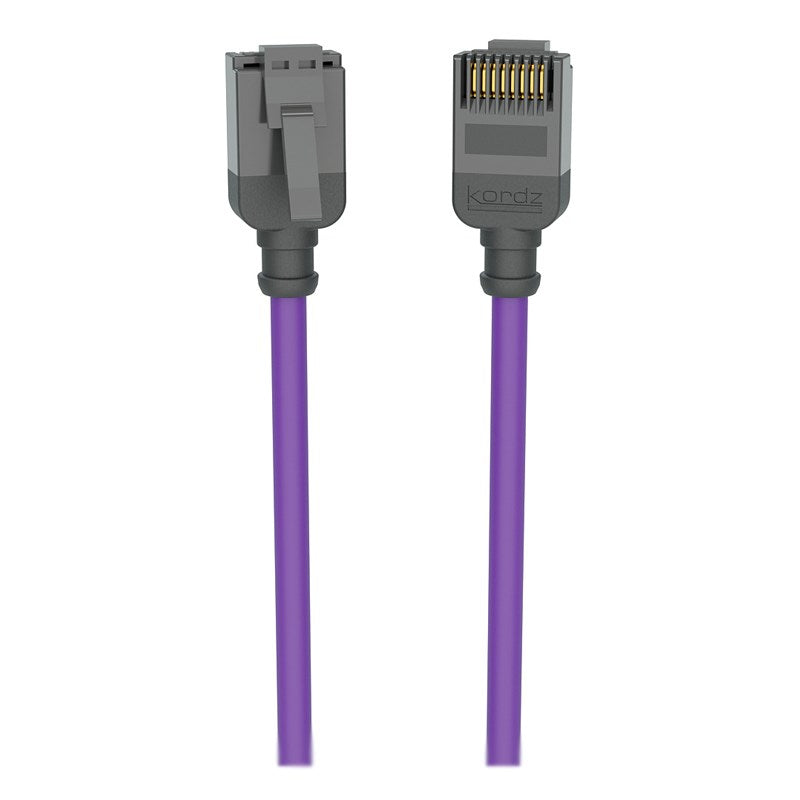 Kordz Professional Slim Profile CAT6 Network Patch Cord purple - 10.0m(K23045-1000-PP) - 1