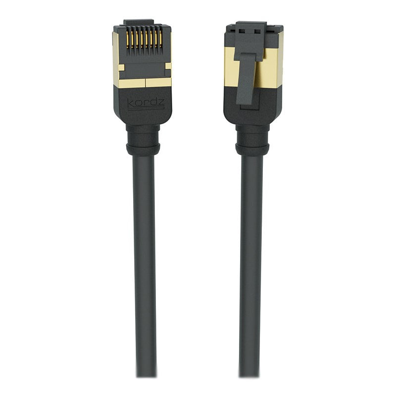 Kordz Professional Slim Profile CAT6A Network Patch Cord black - 3.0m(K33946-0300-BK) - 1