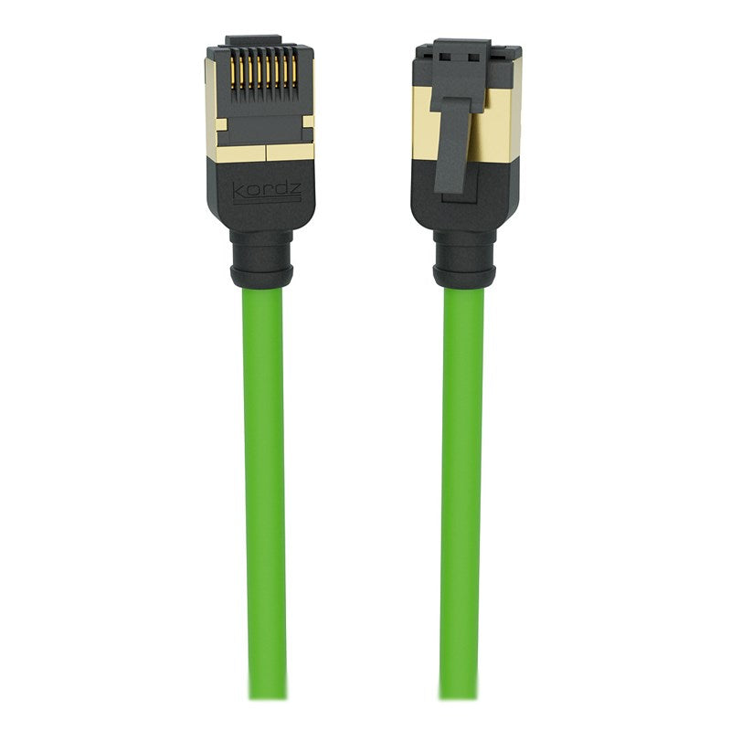 Kordz Professional Slim Profile CAT6A Network Patch Cord green - 5.0m(K33946-0500-GN) - 1