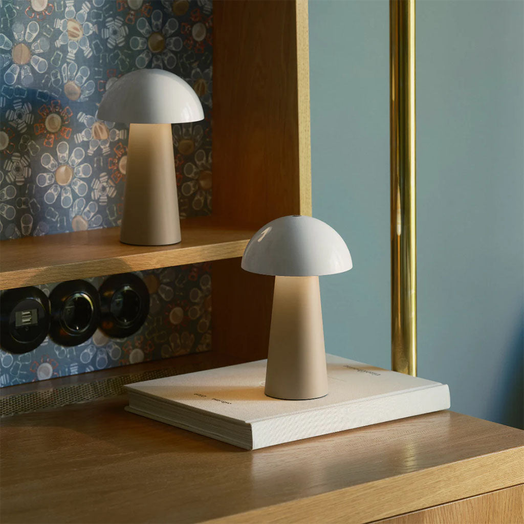 Kreafunk Bello Portable Rechargeable Lamp - Ivory Sand(KFLS09) - 3