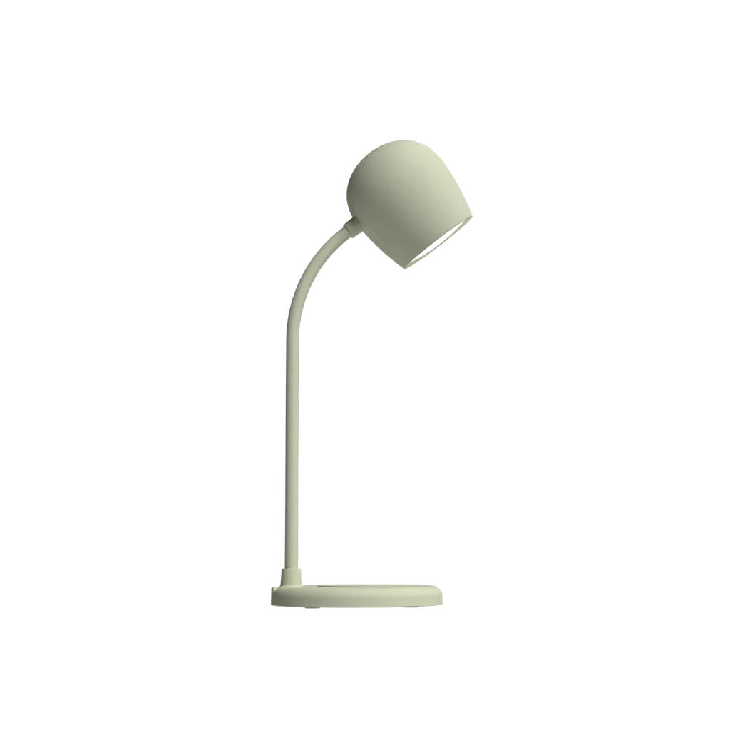 Kreafunk Ellie Lamp w/ Bluetooth Speaker & Qi Charger - Dusty Olive(KFEW08) - 2
