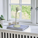 Kreafunk Ellie Lamp w/ Bluetooth Speaker & Qi Charger - Dusty Olive(KFEW08) - 3