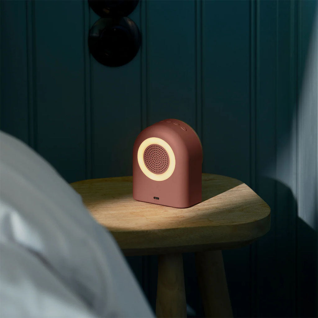 Kreafunk Ivy Alarm Clock w/ Bluetooth Speaker - Terracotta(KFEW23) - 3