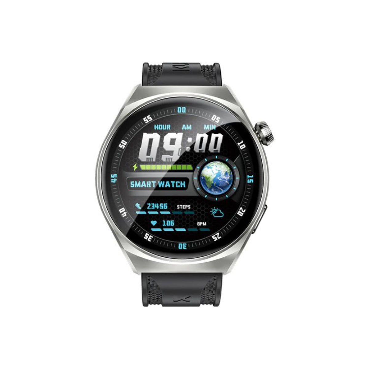 KUMI GW6 Smart Watch - Silver(KUMI-GW6-SLV) - 2