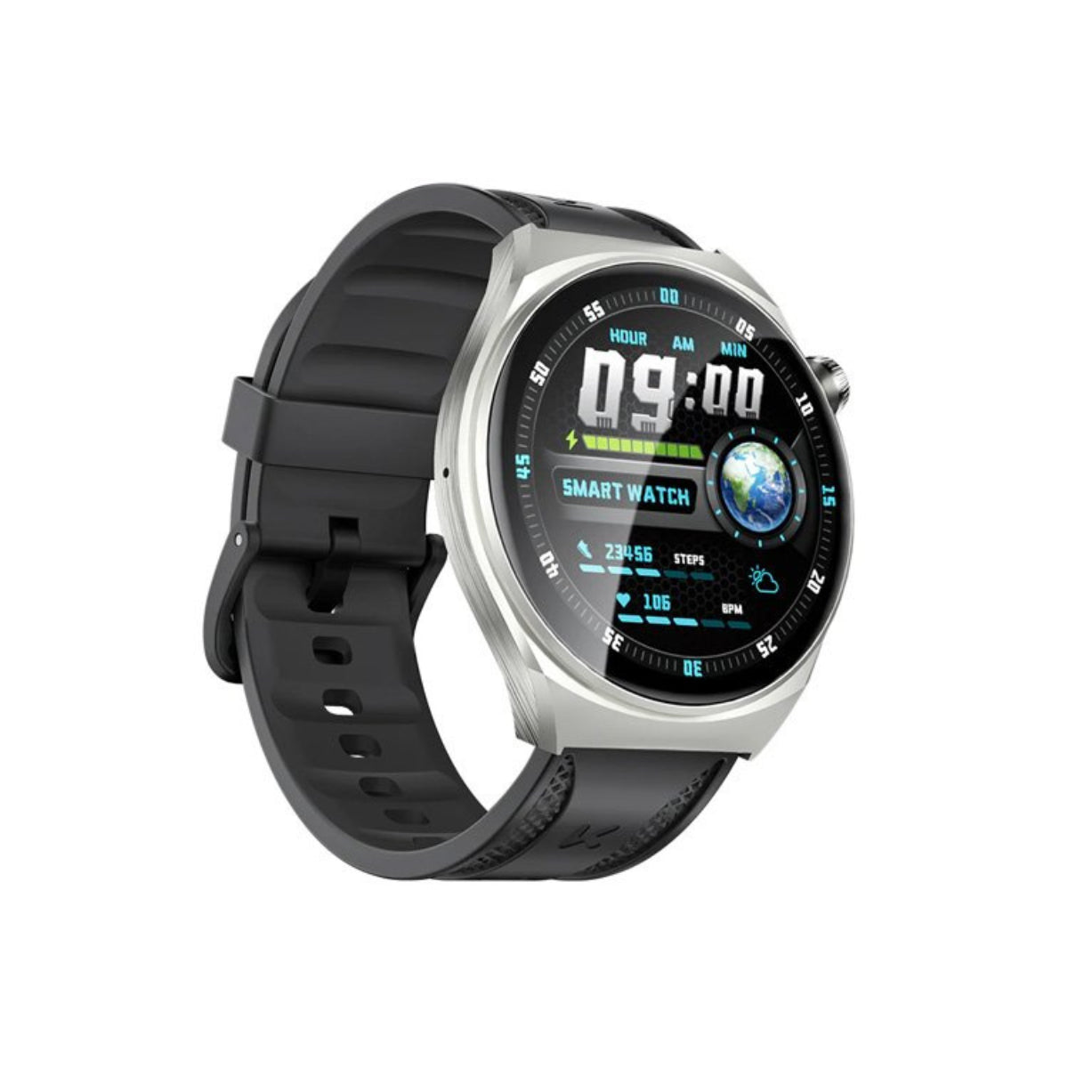 KUMI GW6 Smart Watch - Silver(KUMI-GW6-SLV) - 1