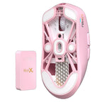 Lamzu Maya X 8K Wireless Optical Gaming Mouse - Light Pink(MAYAX8K-LP) - 3