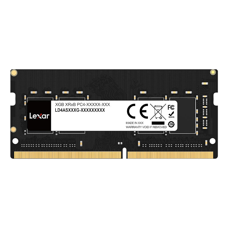 Lexar 8GB (1x 8GB) DDR4 3200MHz SODIMM Laptop Memory(LD4AS008G-B3200GSST) - 1