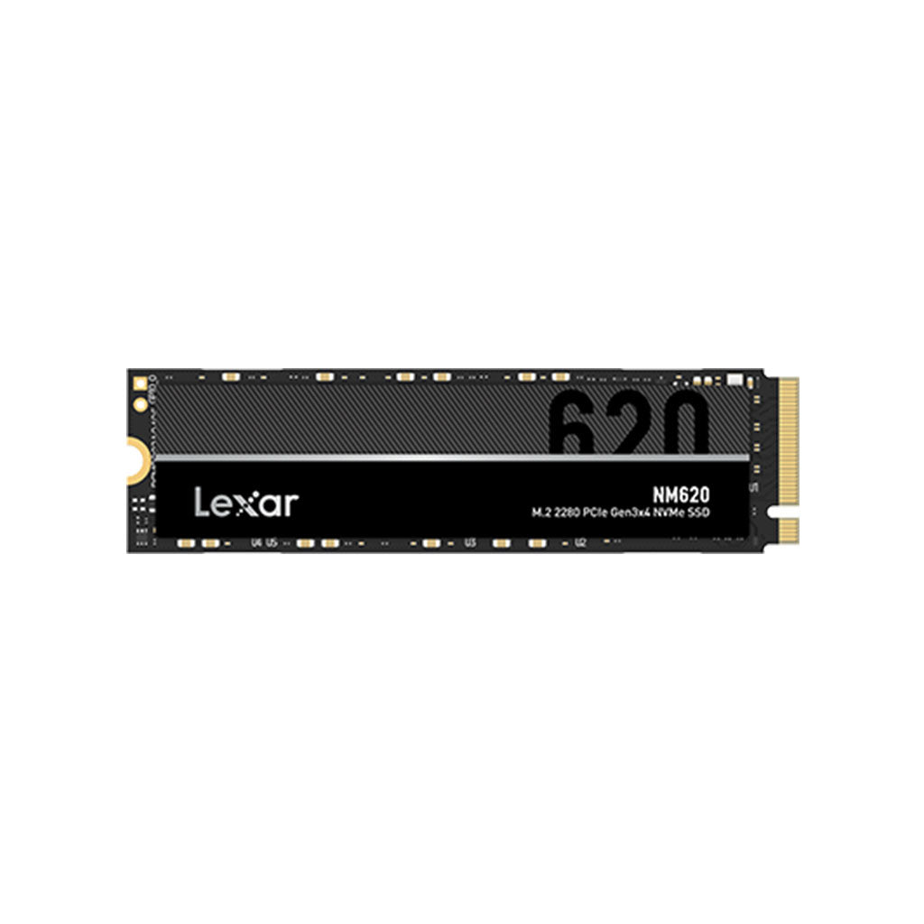 Lexar NM620 256GB PCIe Gen3x4 M.2 2280 NVMe SSD - LNM620X256G(LNM620X256G-RNNNG) - 1