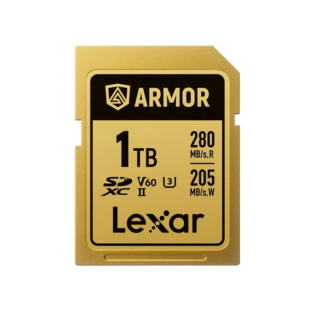 Lexar Professional ARMOR GOLD PRO 1TB SDXC UHS-II Card(LSDAMGL001T-RNNNG) - 1