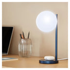 Lexon Bubble Desk Lamp With Built-In Wireless Charger - Blue(LD-LH70DB) - 4