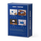 Lexon GIFT Set PANTONE - Includes Mino+ Mini Speaker, Flip Classic Clock, Mina M Lamp, Thykho 3  Speaker - Classic Blue(LD-LBPT01-B) - 1