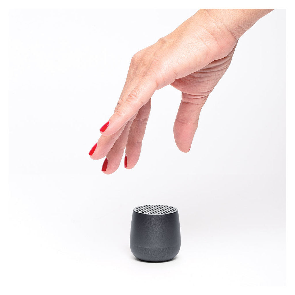 Lexon Mino+ Mini Bluetooth Speaker - Gunmetal(LD-LA125X) - 2