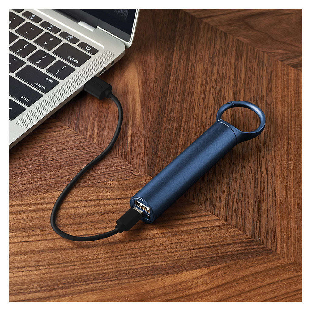 Lexon Nomaday 3000 mAh Power Bank With Clip - Blue(LD-LL138DB) - 4