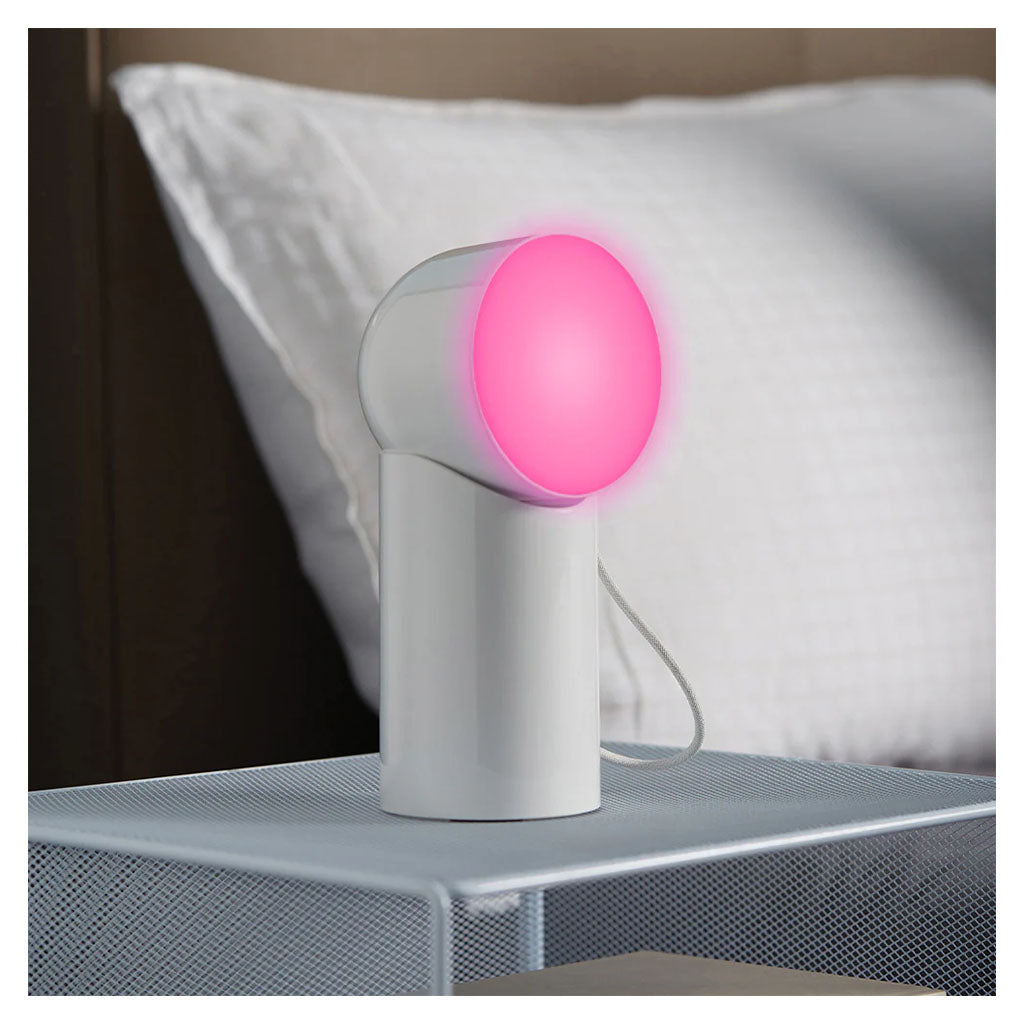 Lexon Orbe Portable LED Lamp With Moving Head - White(LD-LH88WG) - 5
