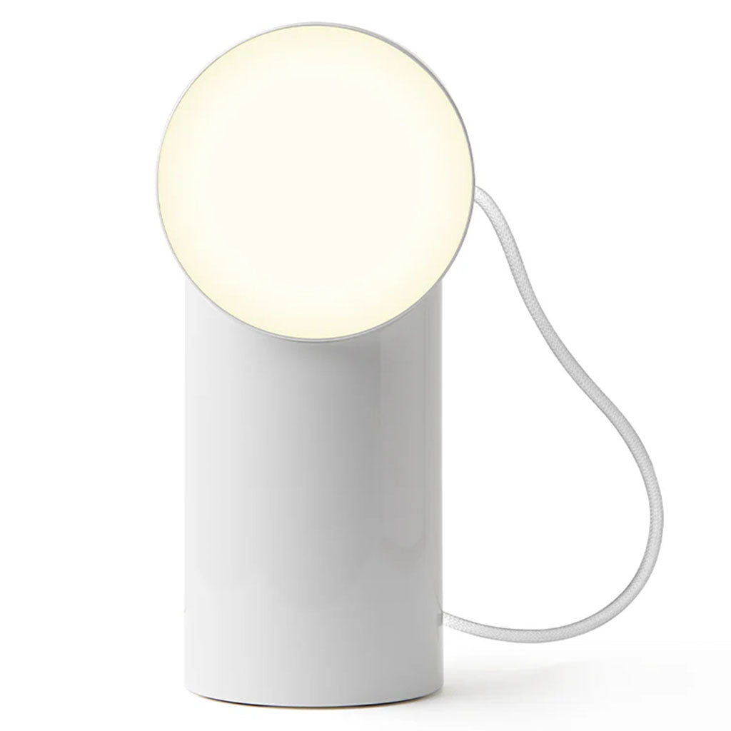 Lexon Orbe Portable LED Lamp With Moving Head - White(LD-LH88WG) - 2