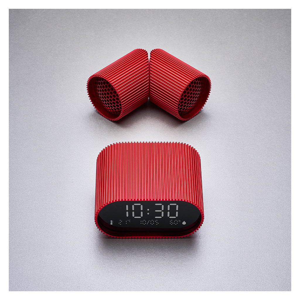 Lexon Ray Set Of Magnetic Bluetooth Speakers - Red(LD-LA132SR3) - 5