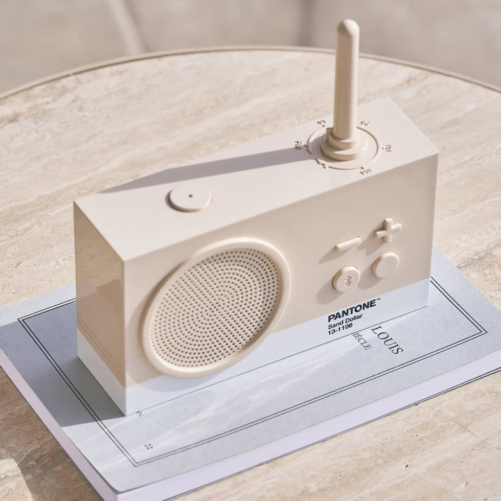Lexon Thykho 3 Fm Radio & Bluetooth Speaker PANTONE - Sand(LD-LA119PT-S) - 5