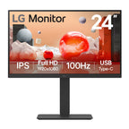 LG 24BA650-B 24" 100Hz Full HD Ergonomic IPS Business Monitor with 65W USB-C(24BA650-B) - 1