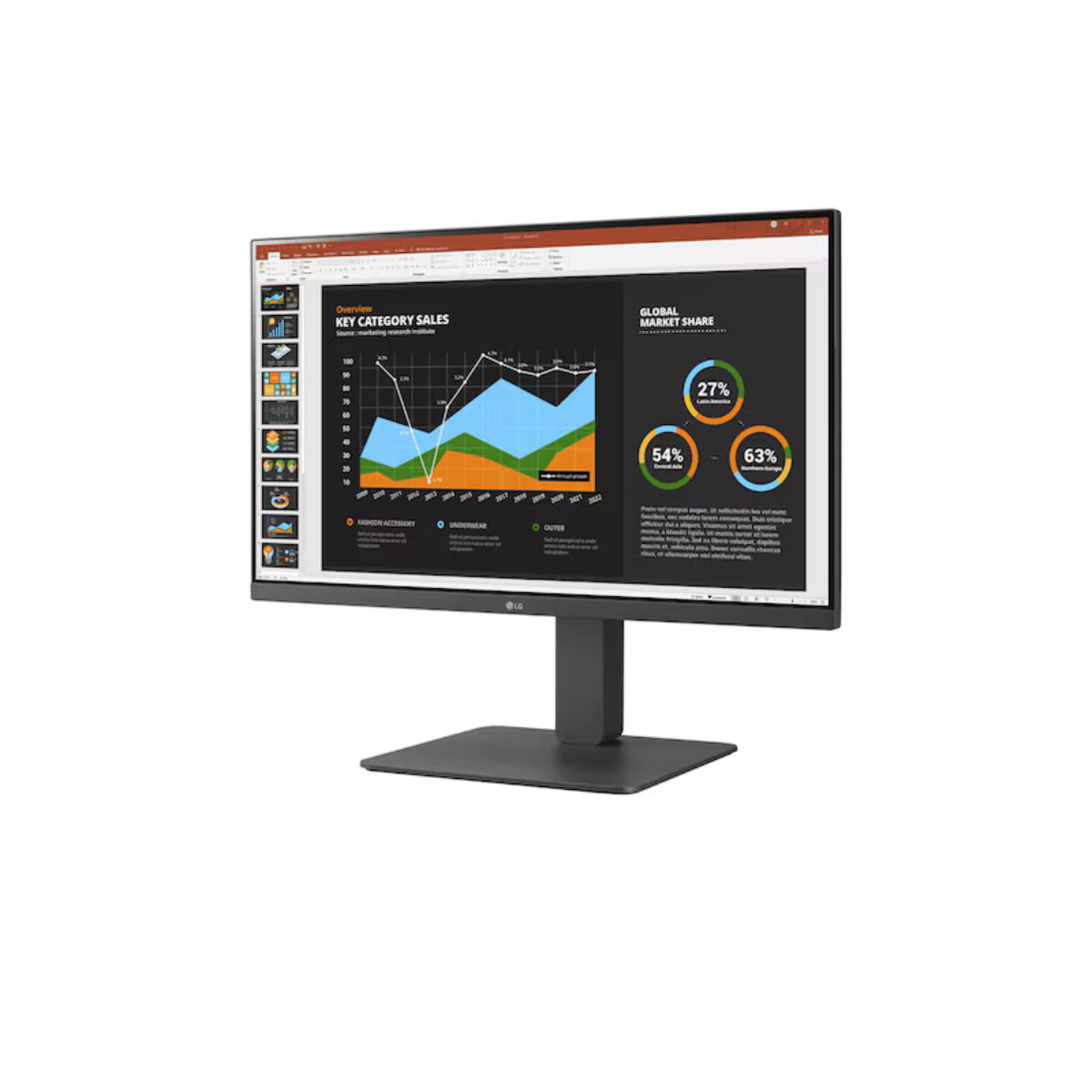 LG 24BR650B 23.8" FHD USB Type-C IPS Monitor(24BR650B) - 2
