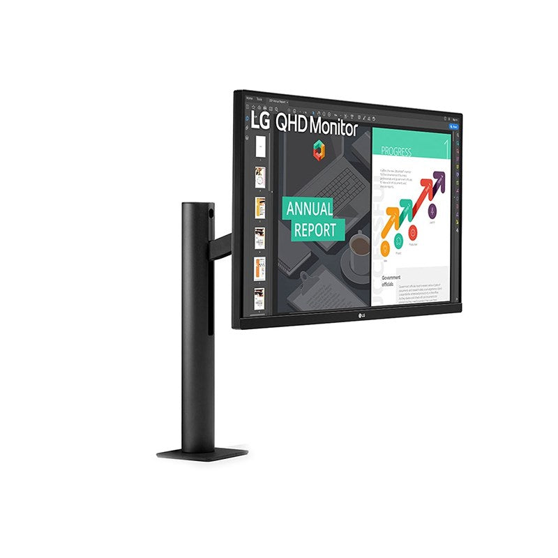 LG 27QN880-B Ergo 27" QHD IPS Monitor with USB Type-C & sRGB 99%(27QN880-B) - 3