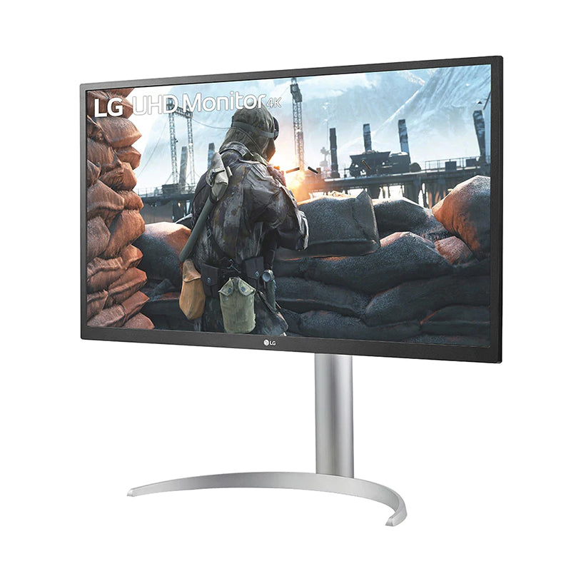 LG 27UP550N-W 27" 4K UHD HDR IPS LED Monitor with 90W USB-C(27UP550N-W) - 4
