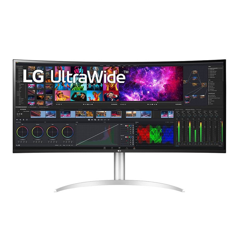 LG UltraWide 40WP95C-W 39.7" 5K2K Nano IPS Curved Monitor with Thunderbolt 4(40WP95C-W) - 1