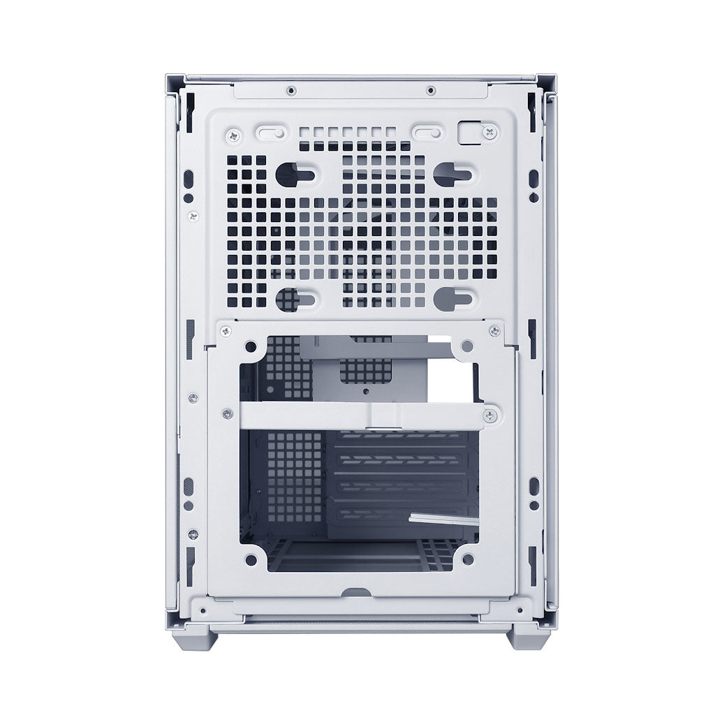 Lian Li B4 DAN Wood mATX Case - White(PC-B4W-WD) - 5