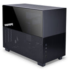 Lian Li Q58 Mesh/Tempered Glass Mini-ITX Case with PCIe 3.0 Riser Cable - Black(PC-Q58X3.00) - 2