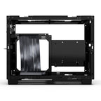 Lian Li Q58 Mesh/Tempered Glass Mini-ITX Case with PCIe 3.0 Riser Cable - Black(PC-Q58X3.00) - 7