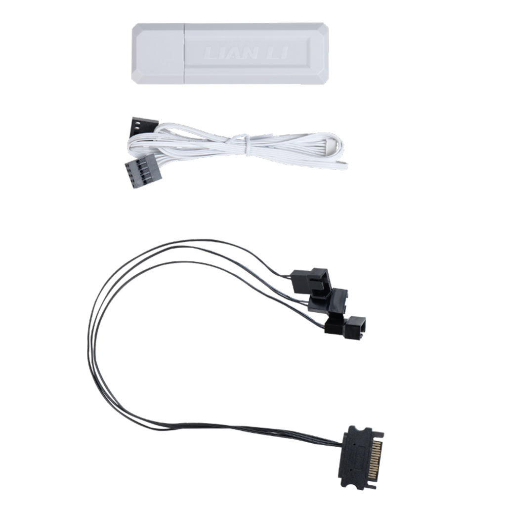 Lian Li RF 2.4 GHz Wireless Controller Kit - White (RF-T-W)(RF-T-W) - 2