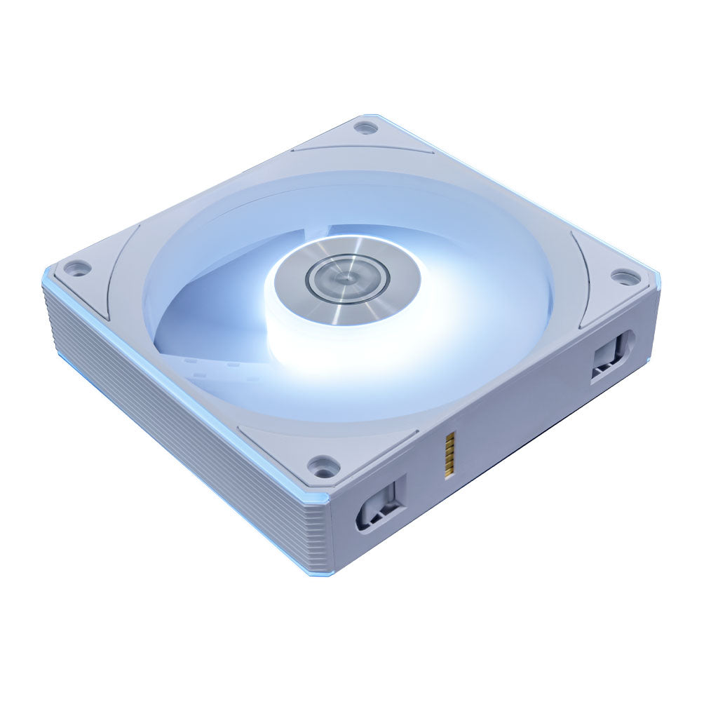 Lian Li UNI Fan CL Wireless 120mm Reverse Blade White Fan - Single Pack(12RCL1W1W) - 7
