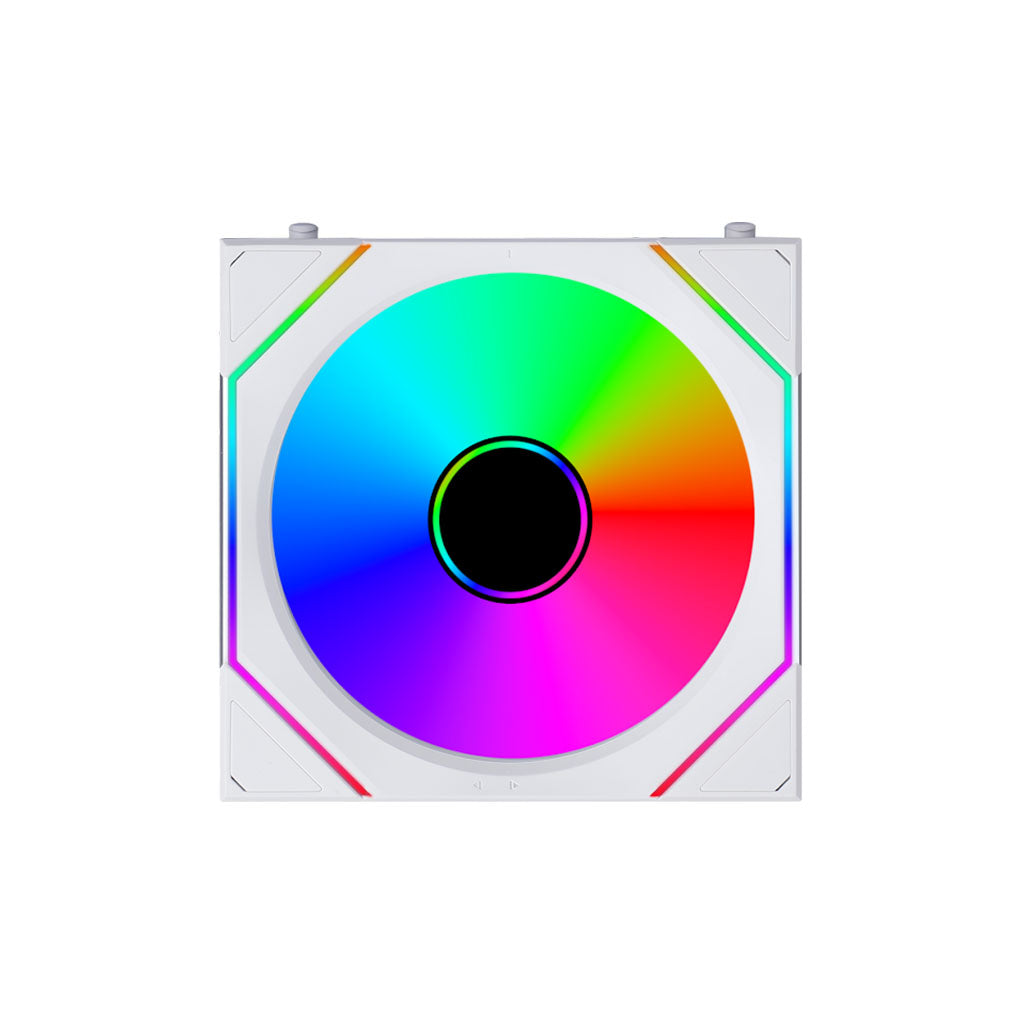 Lian Li UNI FAN SL Infinity Flex Wireless 120mm ARGB White Fan - Single Pack(12SLIN1F1W) - 1