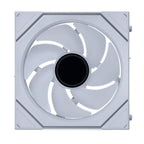 Lian Li UNI Fan SL-Infinity Wireless 120mm Reversed Blade White Fan - 3 Pack(12RSLIN1W3W) - 4