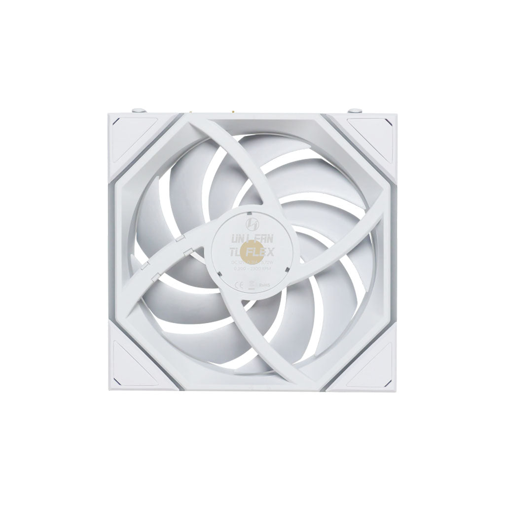 Lian Li UNI FAN TL Flex Wireless 120mm ARGB White Fan - Single Pack(12TL1F1W) - 4