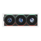 Lian Li UNI FAN TL LCD Flex Wireless 120mm ARGB Black Fan - 3 Pack(12TLLCD1F3B) - 1