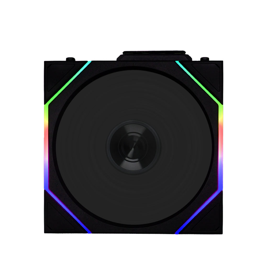 Lian Li UNI FAN TL Wireless Reverse Blade 120mm Black Fan(12RTL1W1B) - 1