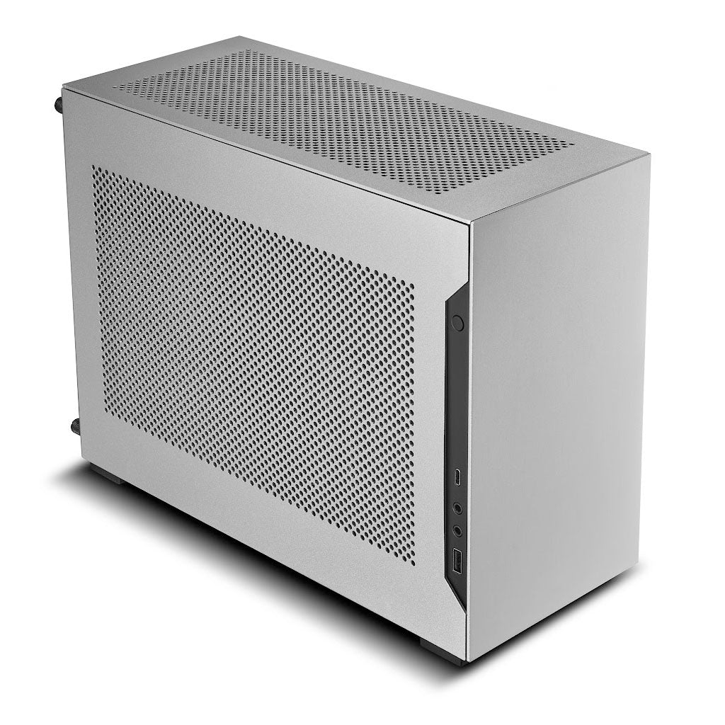  Lian-Li A4H2OA5 Aluminium Mesh Mini-ITX Case - Silver(PC-A4H2OA5.00) - 3