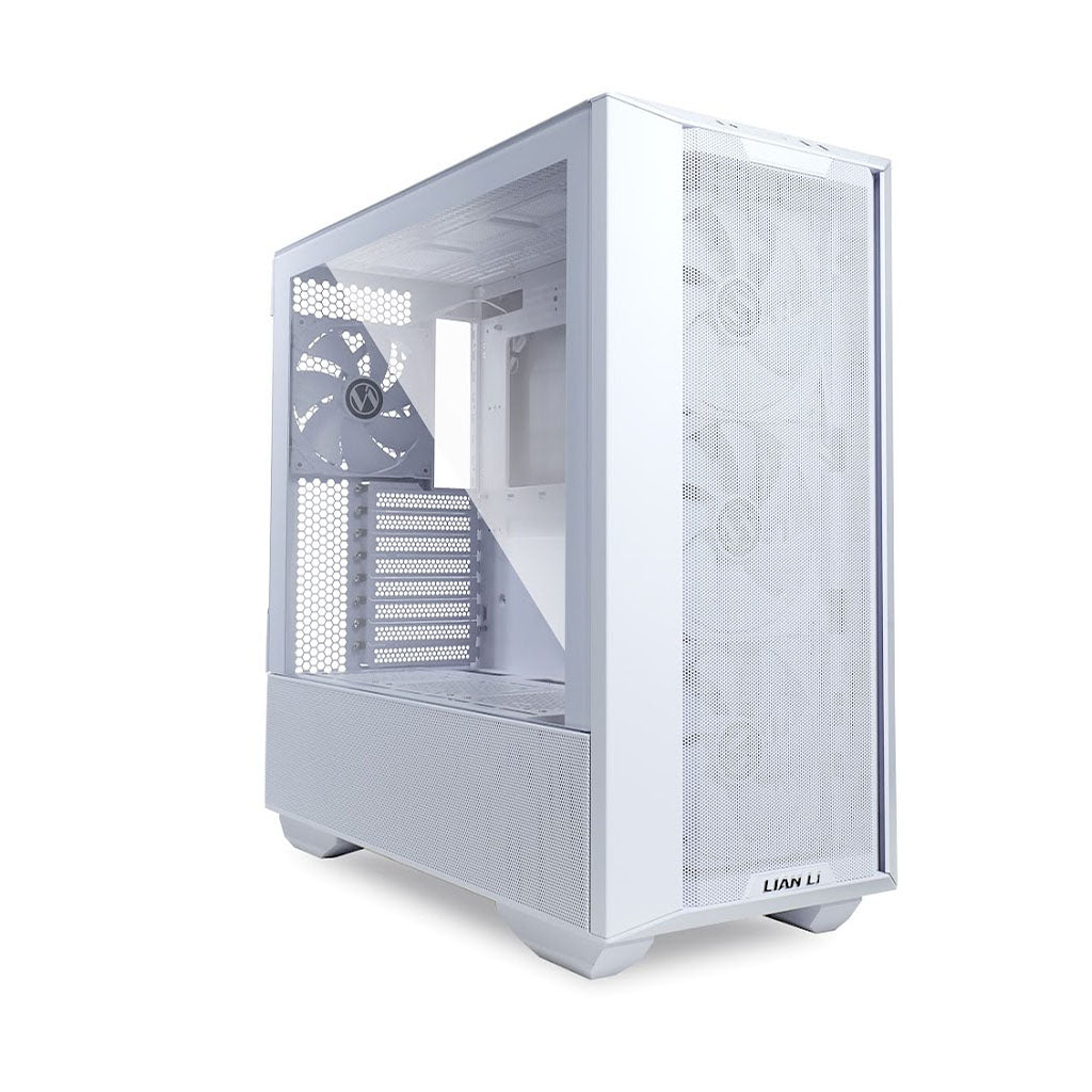 Lian-Li LanCool III Tempered Glass E-ATX Mid-Tower Case - White(PC-LAN3W) - 7