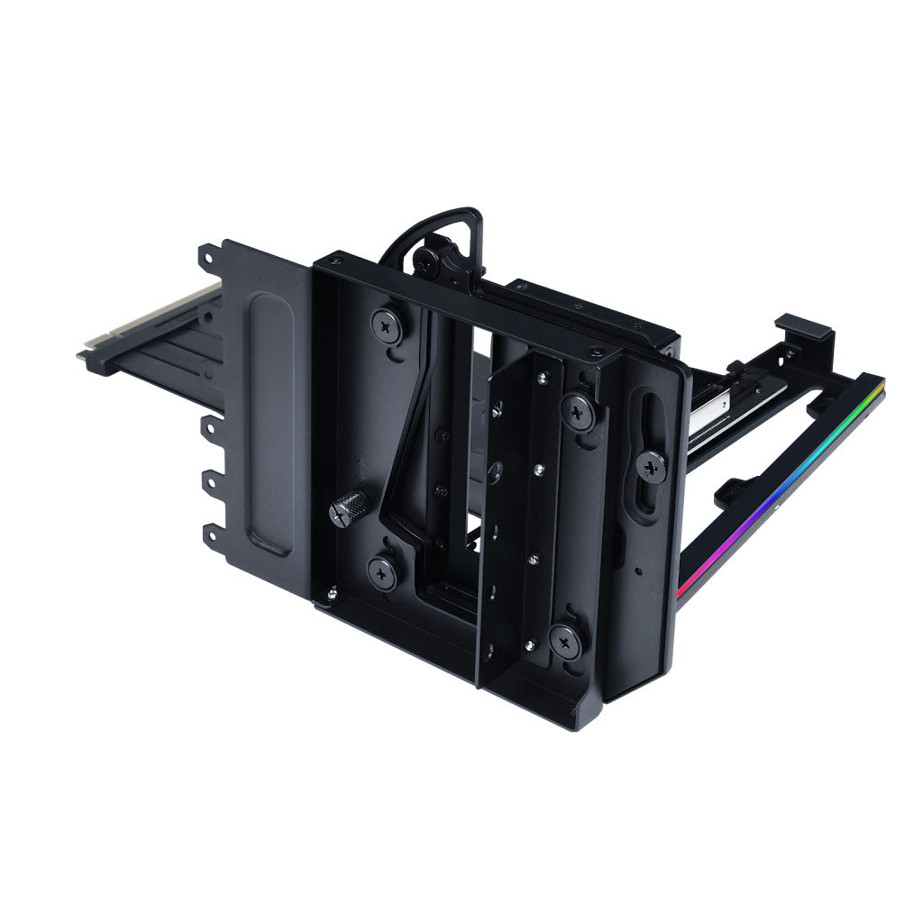 Lian-Li Multi-Directional Vertical GPU Bracket w/ PCIe 5.0 Riser Cable V4 - Black(VG4-5-V4X) - 2