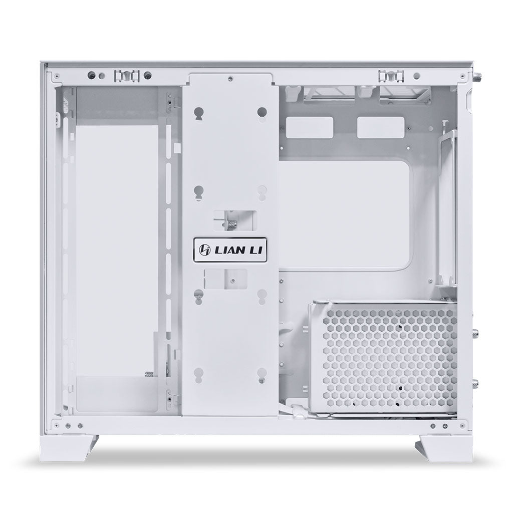 Lian-Li O11 DYNAMIC MINI V2 Flow PC Case - White (5 fans included) thumbnail 5