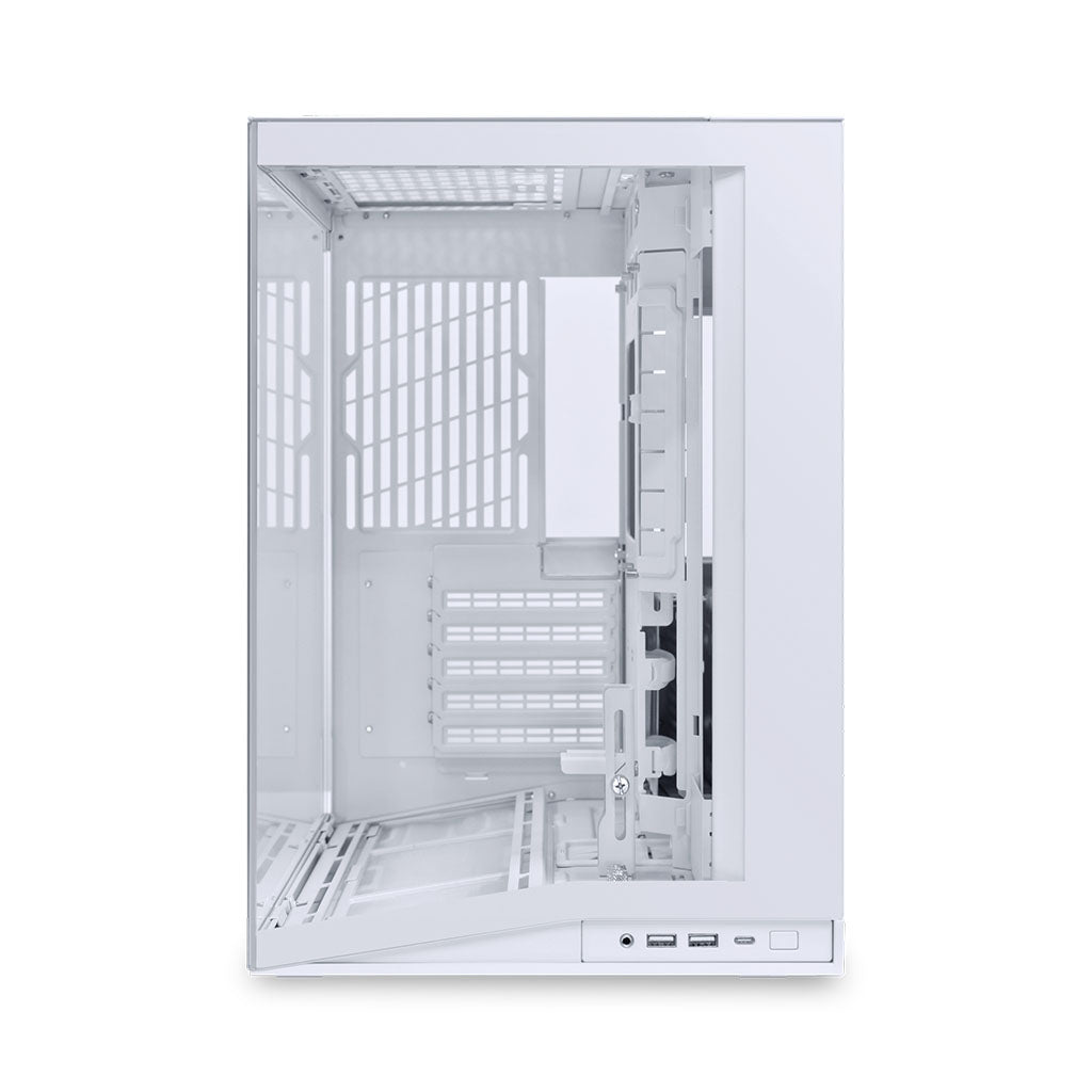 Lian-Li O11 DYNAMIC MINI V2 PC Case - White(PC-O11DMIV2W) - 2
