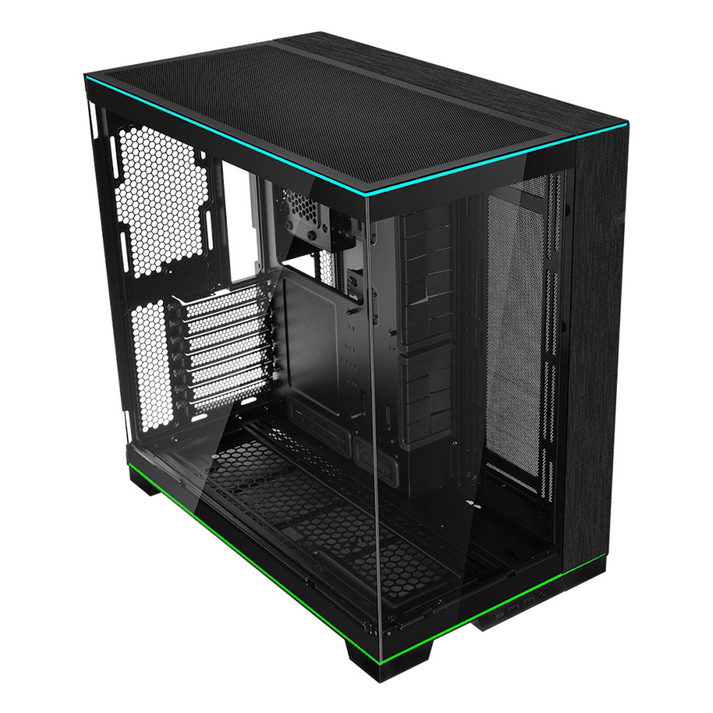Lian-Li O11D EVO RGB Tempered Glass E-ATX Case - Black(PC-O11DERGBX) - 7