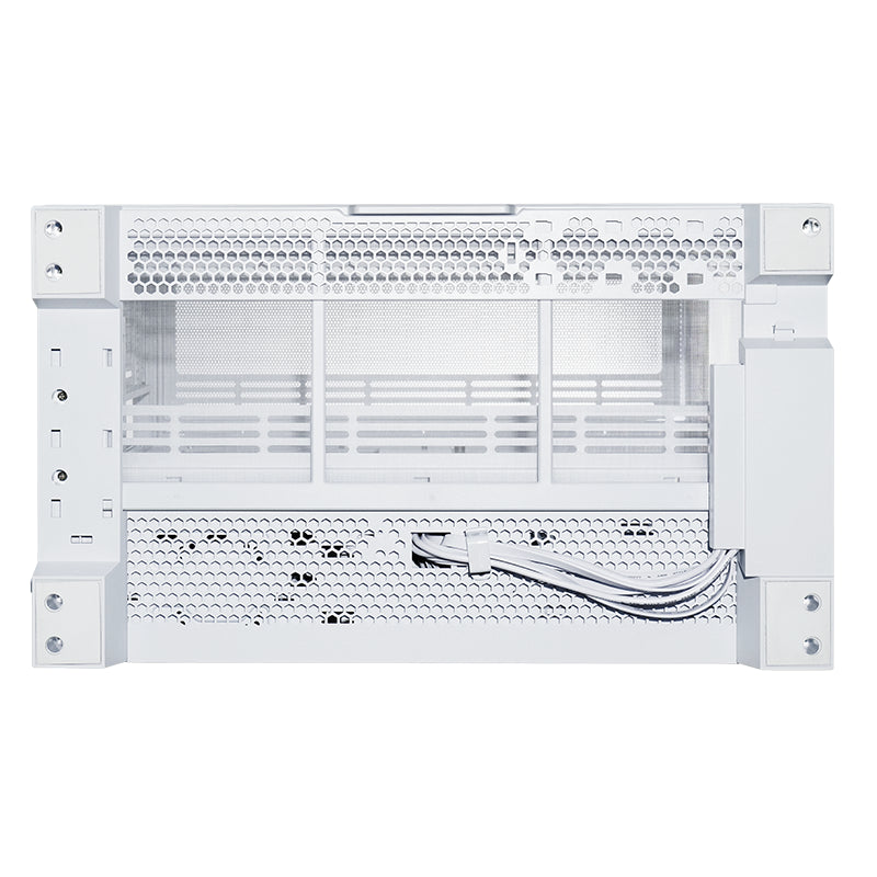 Lian-Li O11D EVO XL Tempered Glass RGB E-ATX Mid-Tower Case - White(PC-O11DEXL-W) - 4