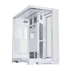 Lian-Li O11D EVO XL Tempered Glass RGB E-ATX Mid-Tower Case - White(PC-O11DEXL-W) - 1