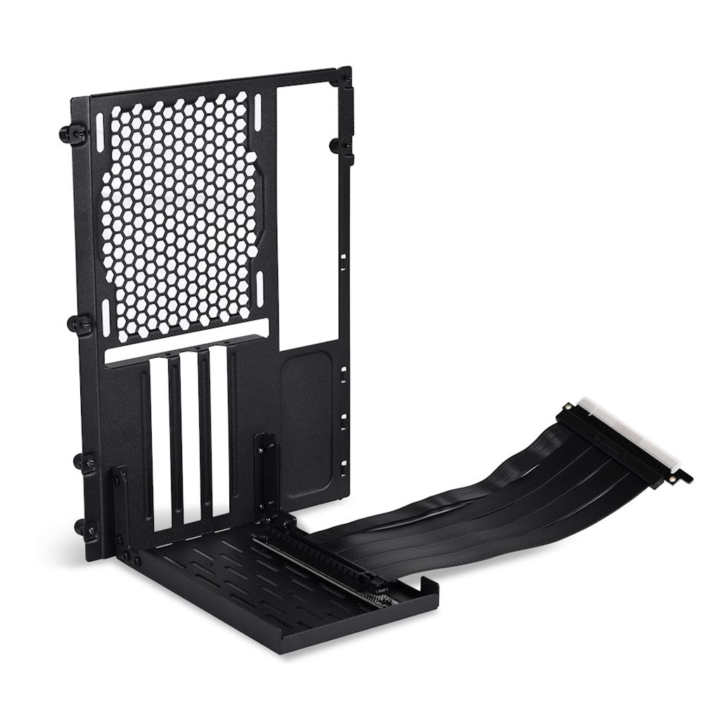 Lian-Li O11D-MINI PCI-e 4.0 Vertical Bracket Kit Black(O11DM-1X40) - 1