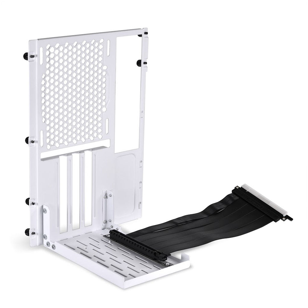 Lian-Li O11D-MINI PCI-e 4.0 Vertical Bracket Kit White(O11DM-1W40) - 1