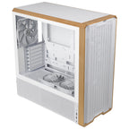 Lian-Li LANCOOL 217 Tempered Glass ATX Mid-Tower Case - White(PC-LAN217W ) - 2