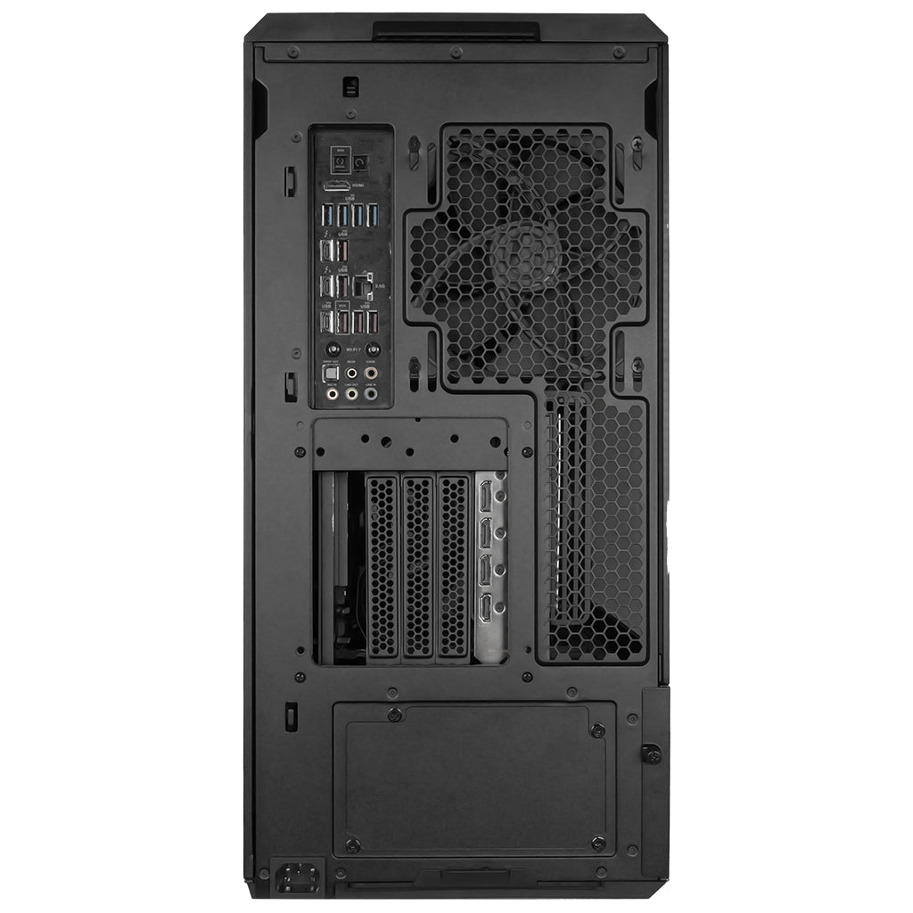 Lian-Li LANCOOL 217 Tempered Glass ATX Mid-Tower Case - Black(PC-LAN217X ) - 2
