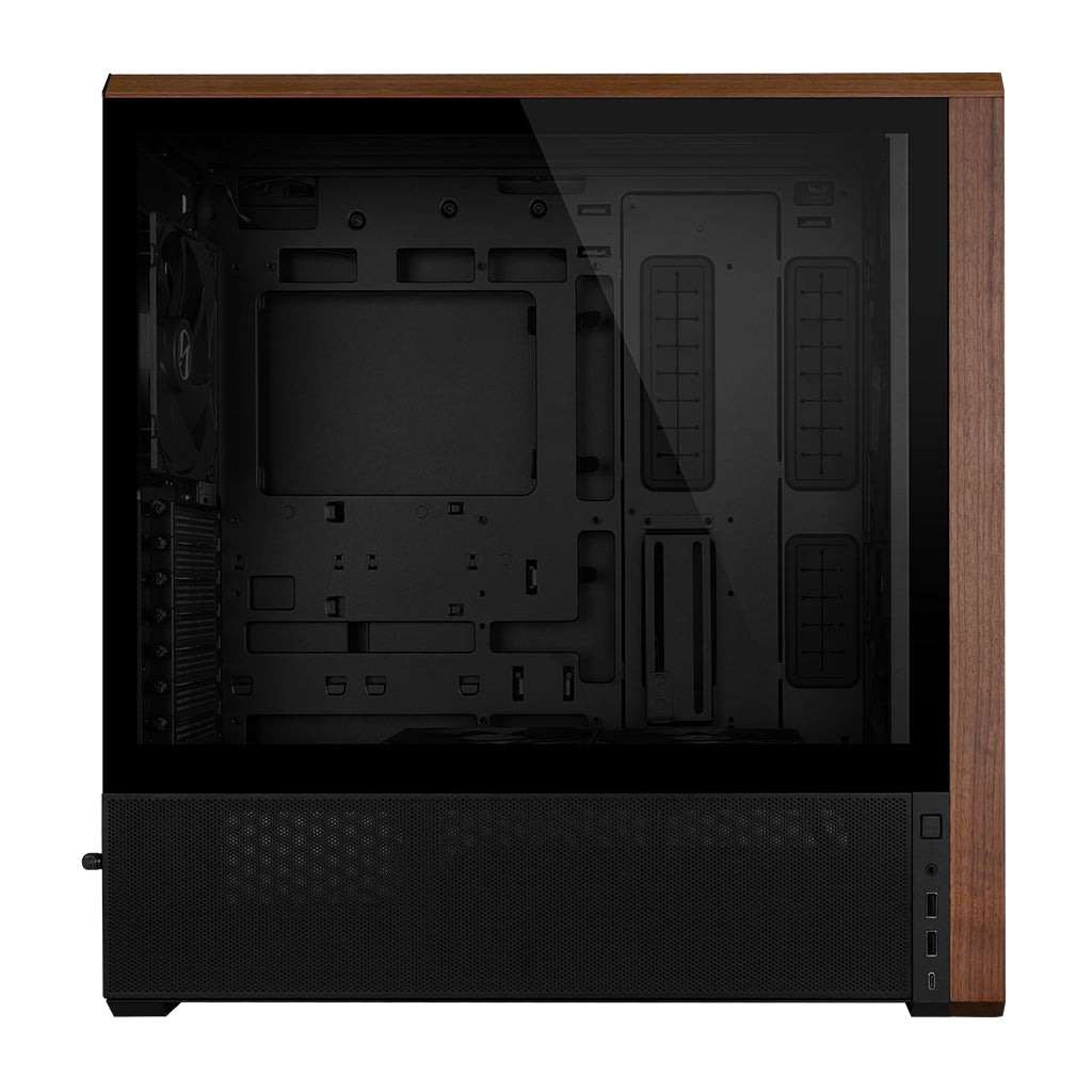 Lian-Li LANCOOL 217 Tempered Glass ATX Mid-Tower Case - Black(PC-LAN217X ) - 3